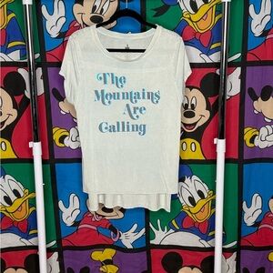 Disney Parks The Mountains Are Calling Women’s Tee